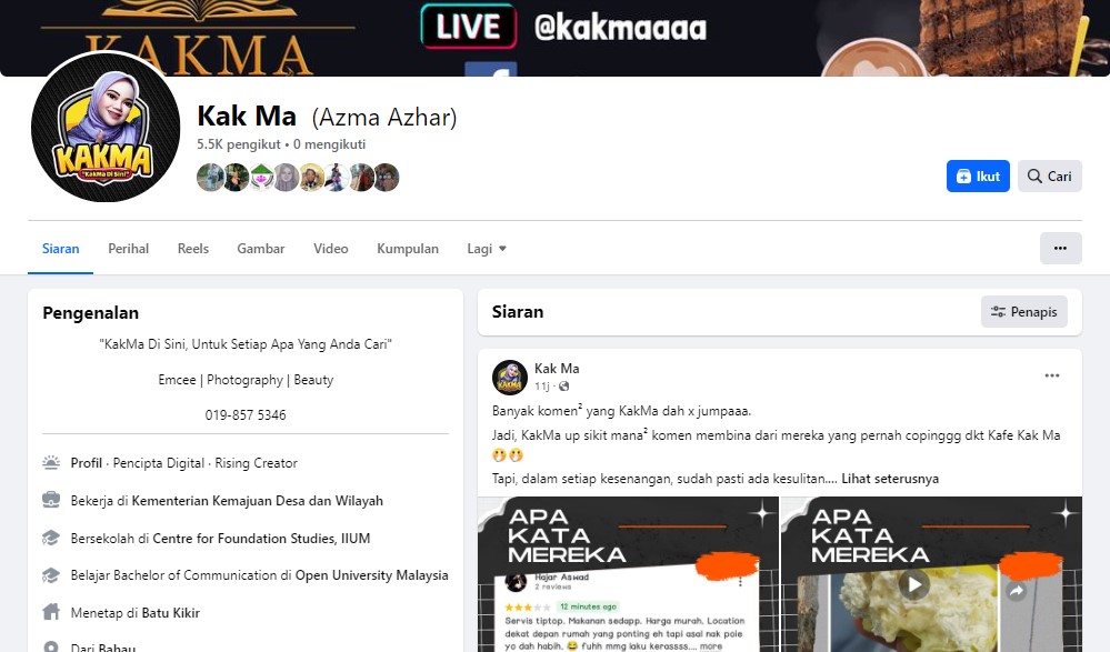 KAK MA 1